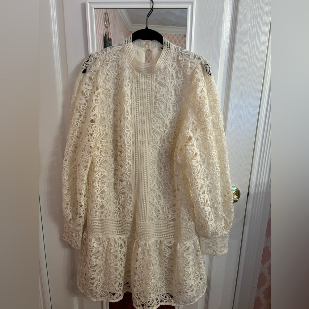 En Saison off white midi dress